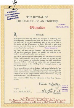 An Engineer's Creed
