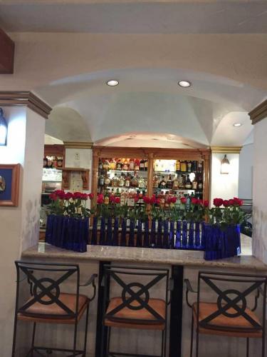 Roses at the bar